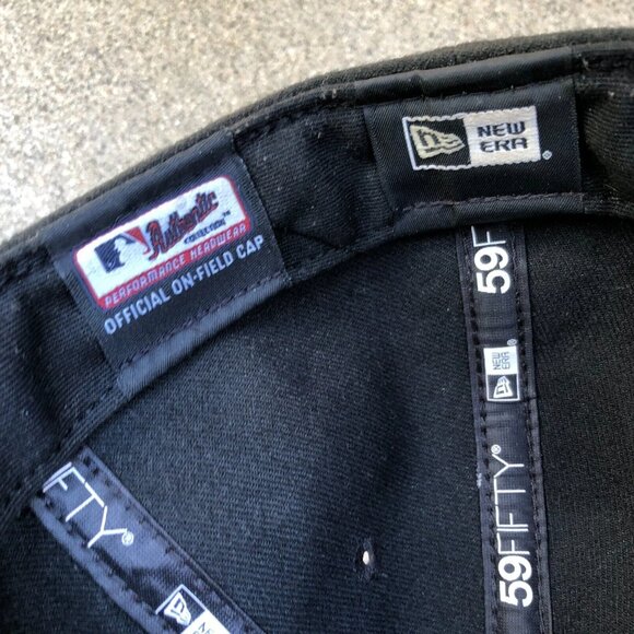 NEW ERA San Francisco Giants Fitted Hat 7 1/8 Men's On Field MLB 59Fifty Cap - Picture 2 of 7